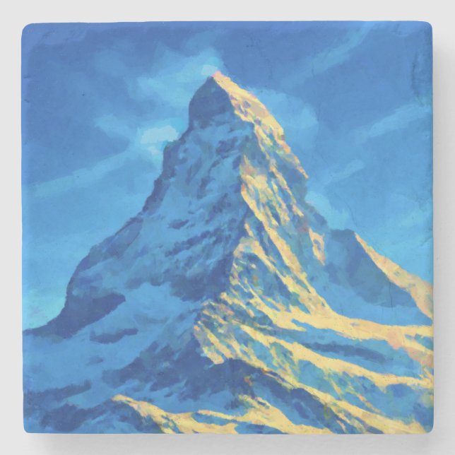 Majestic Matterhorn Stenunderlägg (Framsidan)