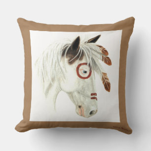 Majestic Medicine Hat Pony Horse art by Bihrle Kudde