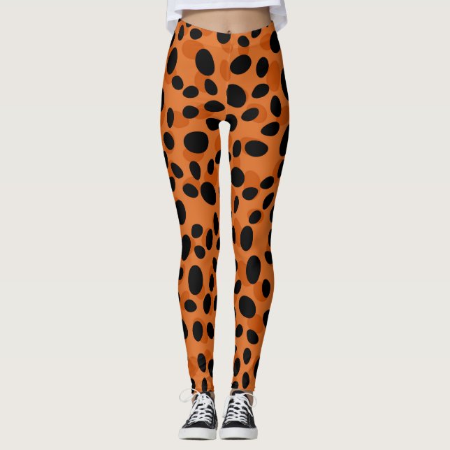Majestic Menagerie of Animal-Inspired Vector Leggings (Framsida)