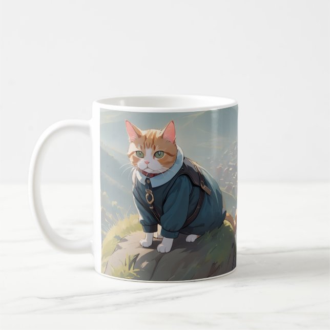 Majestic Meow-narchs Kaffemugg (Vänster)