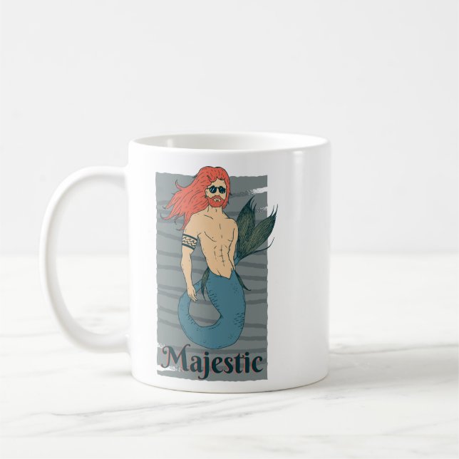 Majestic Merman Kaffemugg (Vänster)