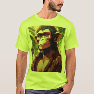 Majestic Monarch: Monkey KingPrated T-ShirT