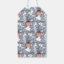 Majestic monstera presentetikett