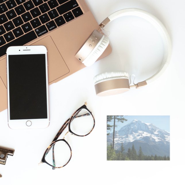 Majestic Mount Rainier liggande Post-it Block (In Situ)