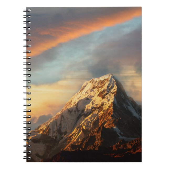 Majestic Mountain Anteckningsbok (Framsidan)
