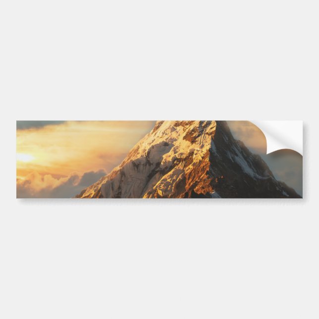 Majestic Mountain Bildekal (Framsidan)