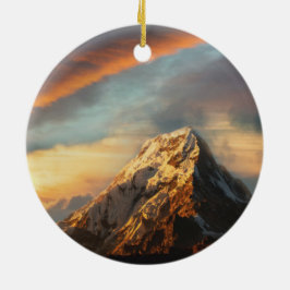 Majestic Mountain Julgransprydnad Keramik