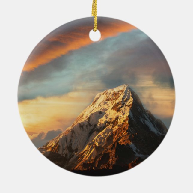 Majestic Mountain Julgransprydnad Keramik (Baksidan)