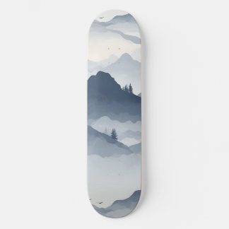 Majestic Mountain liggande Mini Skateboard Bräda 18,5 Cm