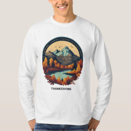 Majestic Mountain Peaks T-Shirt - Äventyr Awaits