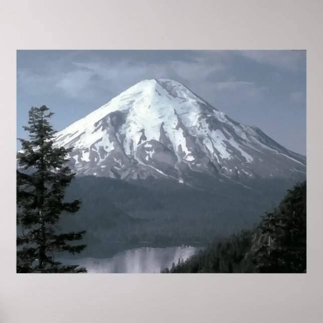 Majestic Mountian Top Poster (Framsidan)