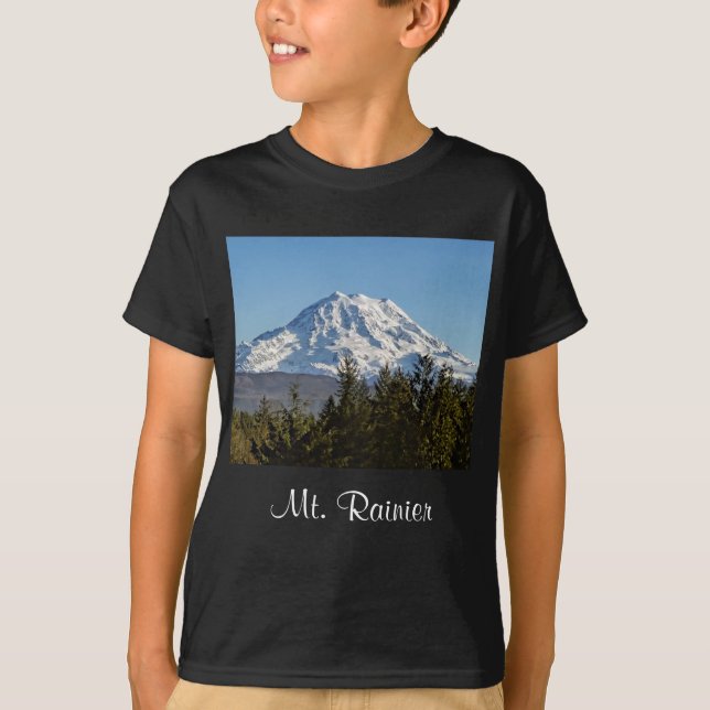 Majestic Mt. Rainier Tee Shirt (Framsida)