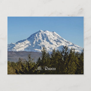 Majestic Mt. Rainier Vykort