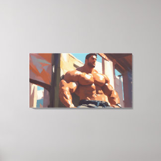 Majestic Muscle Canvastryck