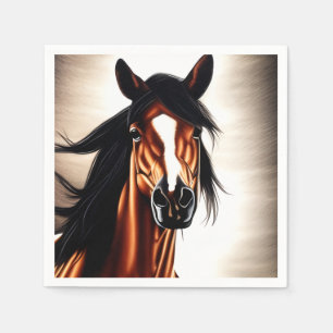 Majestic Mustang - frihetens sprit Pappersservett