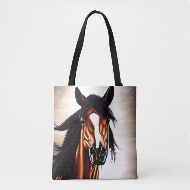 Majestic Mustang - frihetens sprit Tygkasse (Framsida)