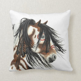 Majestic Mustang Horses American MoJo Pillow av Am Kudde