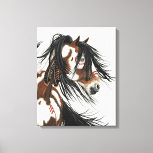 Majestic Mustangs by BiHrLe Stretched Kanvastryck