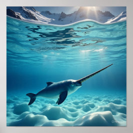 Majestic Narwhal - Kung i norr Poster