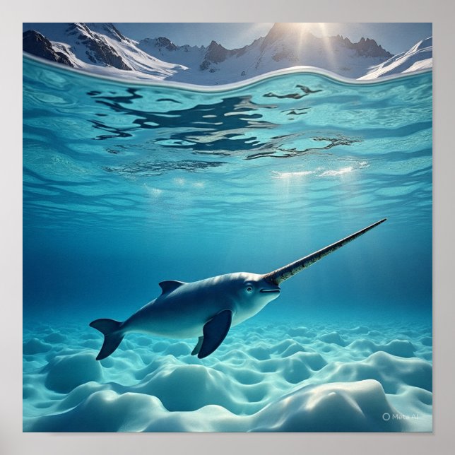 Majestic Narwhal - Kung i norr Poster (Framsidan)