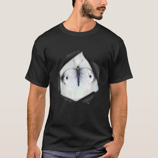 MAJESTIC Nordic Butterfly T Shirt (Framsida)