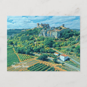 Majestic Obidos- REAL PORTUGAL Postcard Vykort
