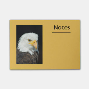 Majestic Örn Porträtt Post-it Block
