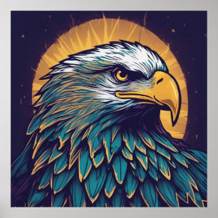 Majestic Örn Poster