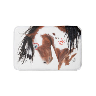 Majestic Paint Pinto Horse by Bihrle Badrumsmatta