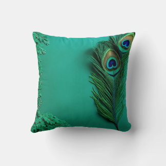 Majestic Peacock T-Shirt Kudde
