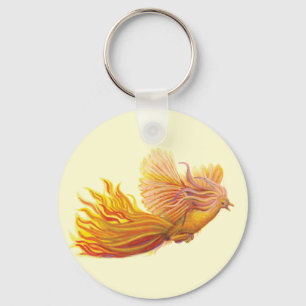 Majestic Phoenix Bird Nyckelring