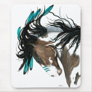Majestic Pinto Horse by Bihrle Musmatta
