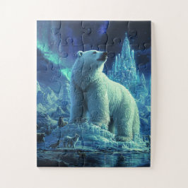 Majestic Polar Bear Puzzle Pussel