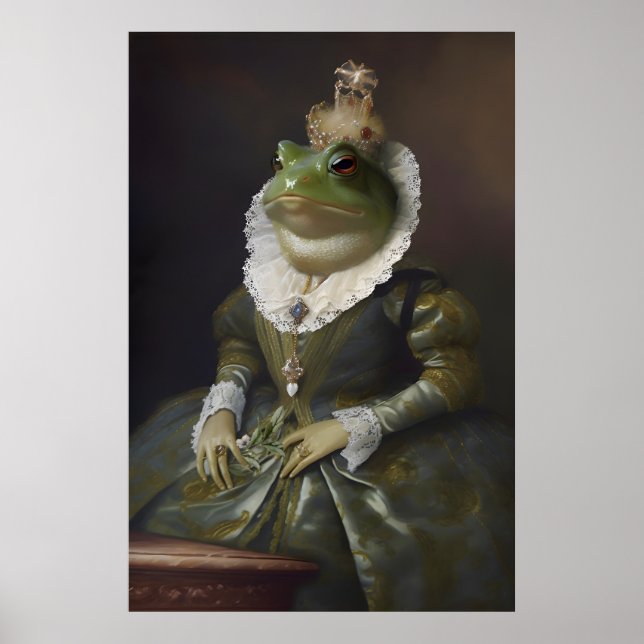 Majestic Queen Frog poster (Framsidan)