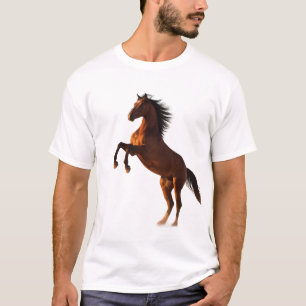 Majestic Rearing Horse Artwork T Shirt