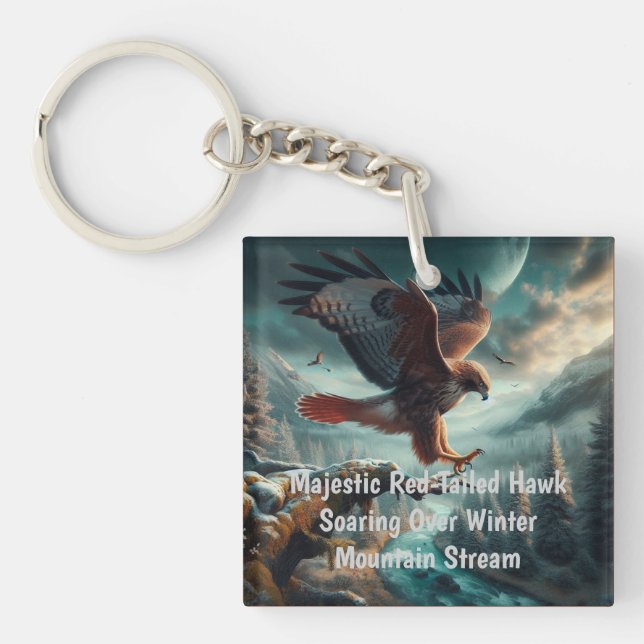 Majestic Red Tails Hawk Soaring (Framsidan)