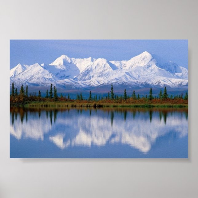 Majestic Reflection, Alaska Poster (Framsidan)