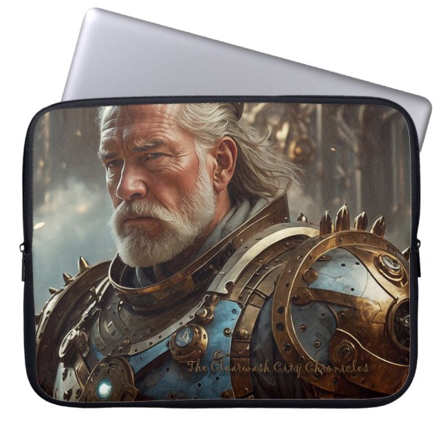 Majestic Regal Steampunk Kung Electronics Bag Laptop Fodral (Framsidan)