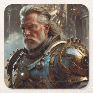 Majestic Regal Steampunk Kung Papprare Underlägg