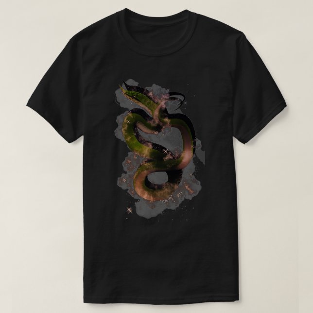 Majestic Rhino Råtta Snake in Galay Premium T Shirt (Design framsida)