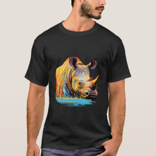 Majestic Rhinoceros Animal World Wildlife Beauty T Shirt