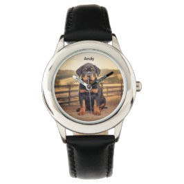 Majestic Rottweiler Barn Personlig Armbandsur