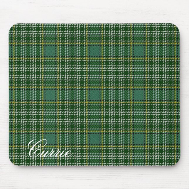 Majestic Scottish Klan Currie Tartan Musmatta (Framsidan)