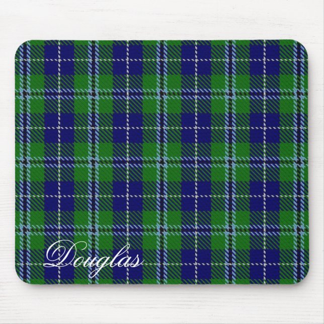 Majestic Scottish Klan Douglas Tartan Musmatta (Framsidan)