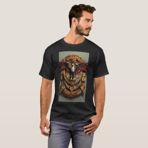 "Majestic Sentinel: The Hawk in Flight" T Shirt