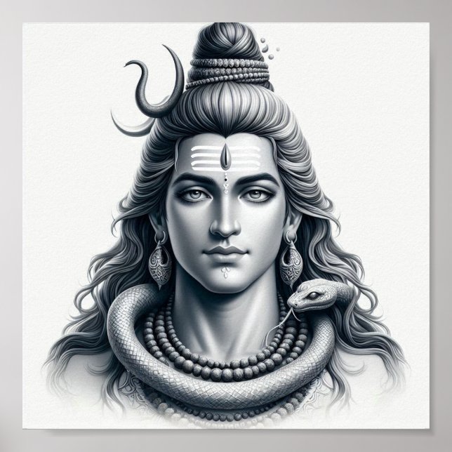 Majestic Shiva - Kosmiskyddet Poster (Framsidan)
