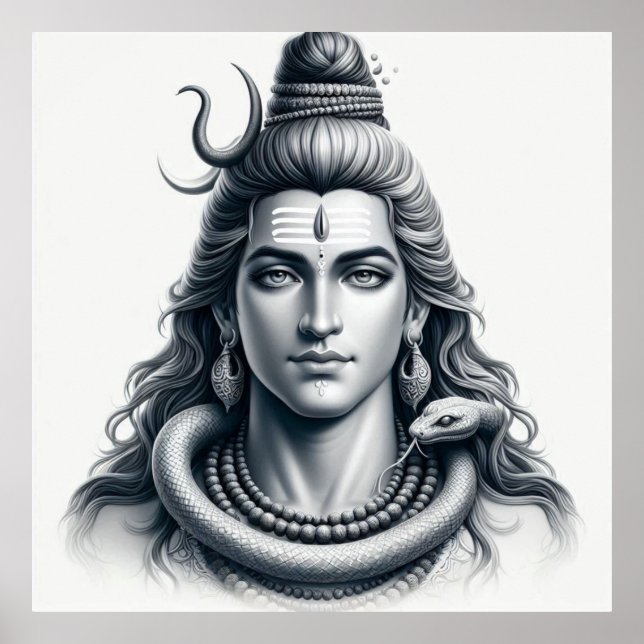 Majestic Shiva - Kosmiskyddet Poster (Framsidan)