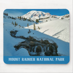 Majestic Snowbound Mt. Rainier Musmatta