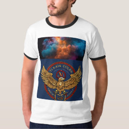 ’Majestic Soar Eagle Logotyp Tee’ T Shirt