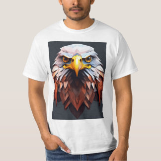 Majestic Soar: Falcon Elegance Tee